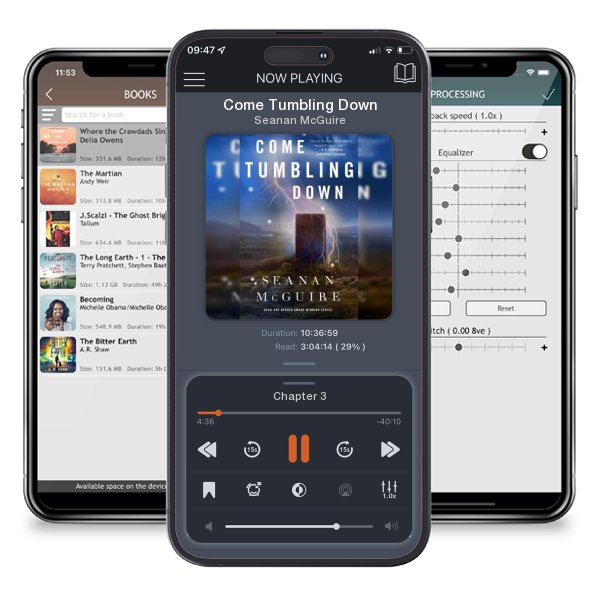Download fo free audiobook Come Tumbling Down by Seanan McGuire and listen anywhere on your iOS devices in the ListenBook app.