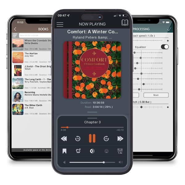 Download fo free audiobook Comfort: A Winter Cookbook: More Than 150 Warming Recipes for... by Ryland Peters & Small and listen anywhere on your iOS devices in the ListenBook app.