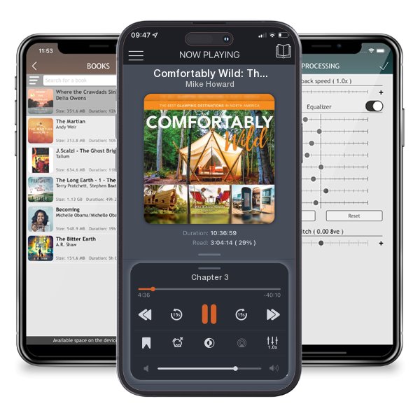 Download fo free audiobook Comfortably Wild: The Best Glamping Destinations in North America by Mike Howard and listen anywhere on your iOS devices in the ListenBook app.