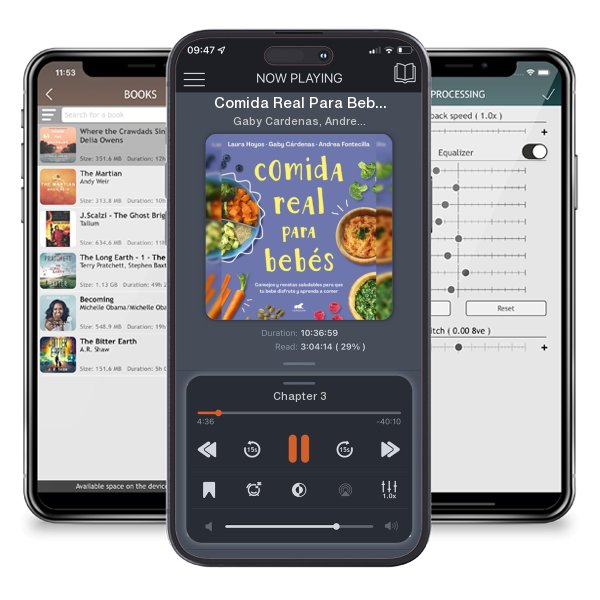 Download fo free audiobook Comida Real Para Bebés / Real Food for Babies by Gaby Cardenas, Andrea Fontecilla,  et al. and listen anywhere on your iOS devices in the ListenBook app.