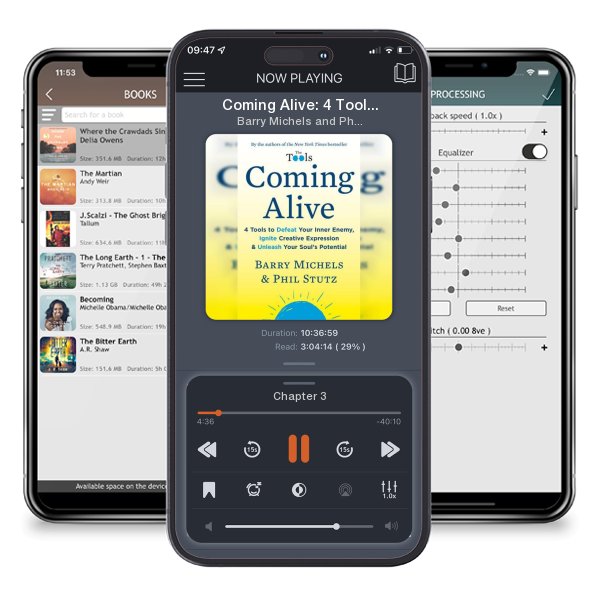Download fo free audiobook Coming Alive: 4 Tools to Defeat Your Inner Enemy, Ignite... by Barry Michels and Phil Stutz and listen anywhere on your iOS devices in the ListenBook app.