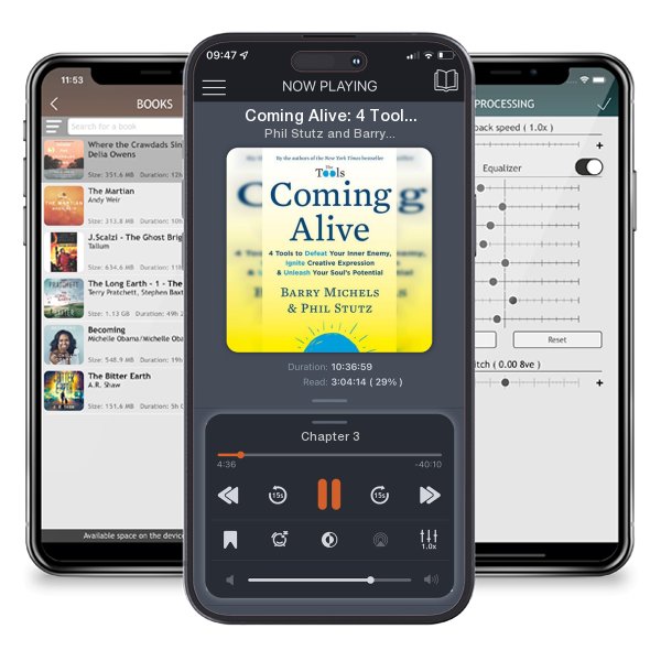 Download fo free audiobook Coming Alive: 4 Tools to Defeat Your Inner Enemy, Ignite... by Phil Stutz and Barry Michels and listen anywhere on your iOS devices in the ListenBook app.