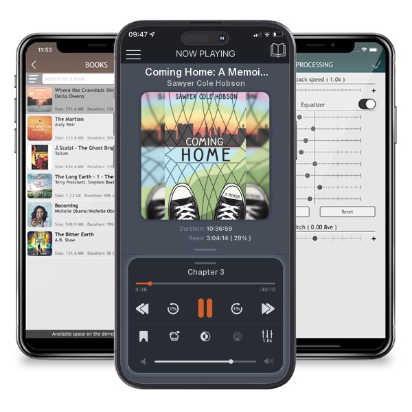 Download fo free audiobook Coming Home: A Memoir by Sawyer Cole Hobson and listen anywhere on your iOS devices in the ListenBook app.