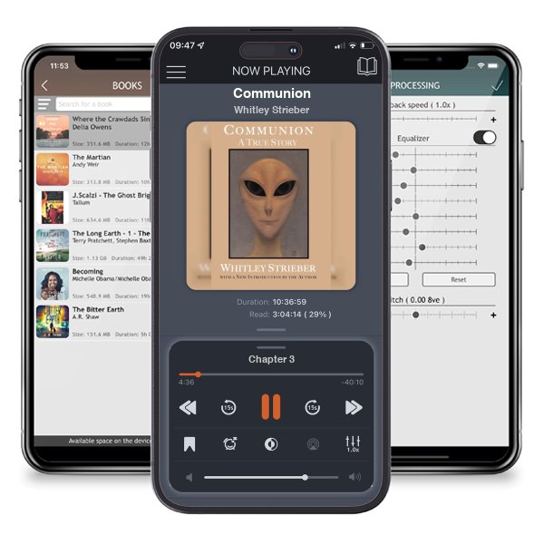 Download fo free audiobook Communion by Whitley Strieber and listen anywhere on your iOS devices in the ListenBook app.