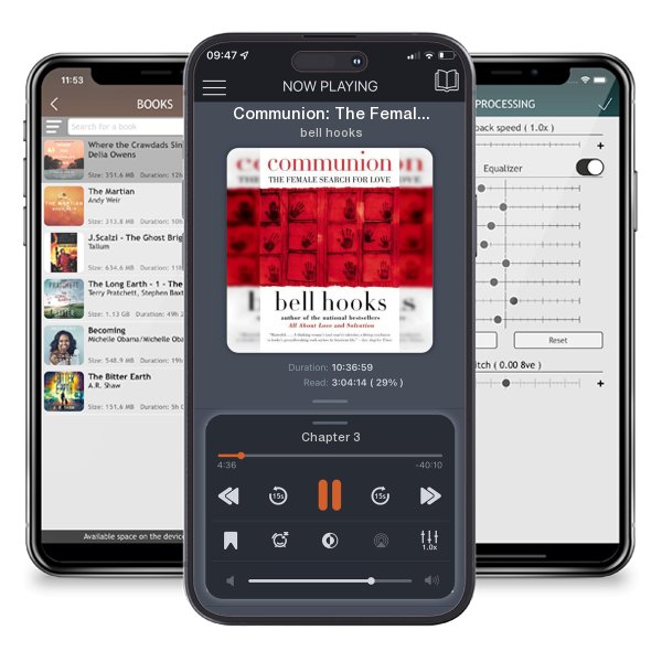 Download fo free audiobook Communion: The Female Search for Love by bell hooks and listen anywhere on your iOS devices in the ListenBook app.