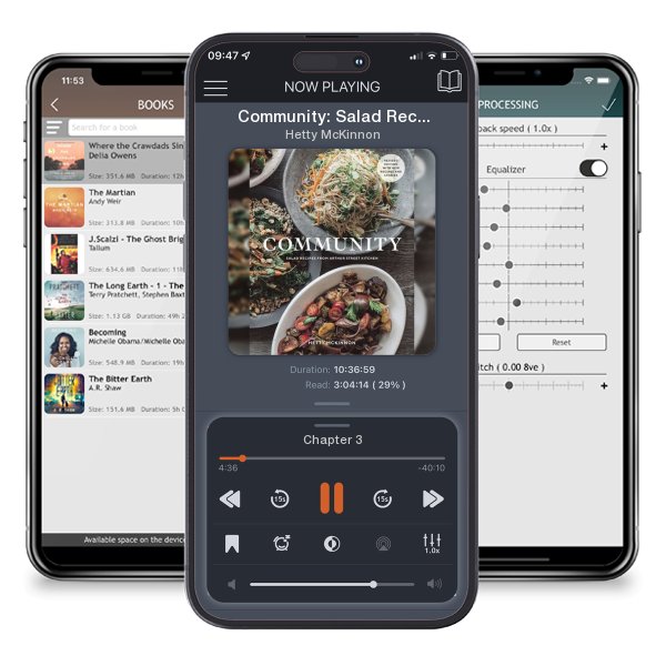 Download fo free audiobook Community: Salad Recipes from Arthur Street Kitchen by Hetty McKinnon and listen anywhere on your iOS devices in the ListenBook app.