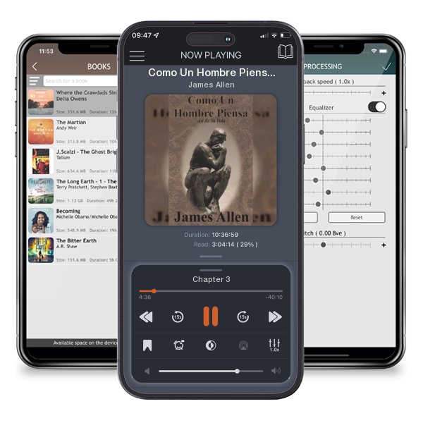 Download fo free audiobook Como Un Hombre Piensa: Así Es Su Vida by James Allen and listen anywhere on your iOS devices in the ListenBook app.