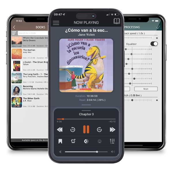 Descargar audiolibro gratis ¿Cómo van a la escuela los dinosaurios? (How Do Dinosaurs Go to School?) by Jane Yolen y escuchar en cualquier lugar en sus dispositivos iOS en la aplicación ListenBook.