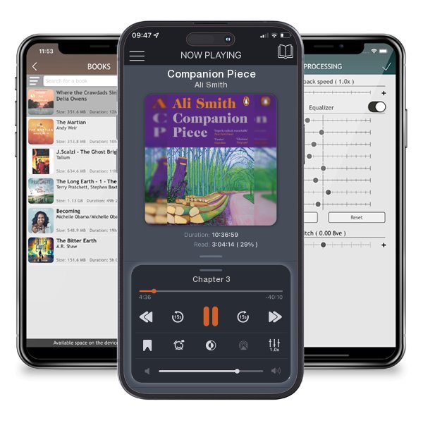 Download fo free audiobook Companion Piece by Ali Smith and listen anywhere on your iOS devices in the ListenBook app.