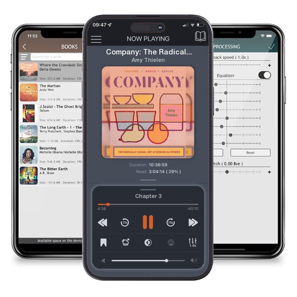 Download fo free audiobook Company: The Radically Casual Art of Cooking for Others by Amy Thielen and listen anywhere on your iOS devices in the ListenBook app.