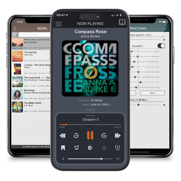 Download fo free audiobook Compass Rose by Anna Burke and listen anywhere on your iOS devices in the ListenBook app.