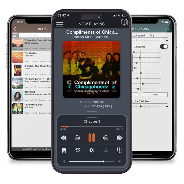 Download fo free audiobook Compliments of Chicagohoodz: Chicago Street Gang Art & Culture by Damen Mr C. Corrado and James Jinx O'Connor and listen anywhere on your iOS devices in the ListenBook app.
