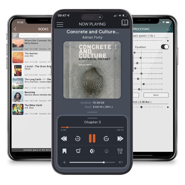 Download fo free audiobook Concrete and Culture: A Material History by Adrian Forty and listen anywhere on your iOS devices in the ListenBook app.