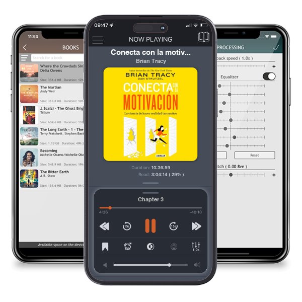 Descargar audiolibro gratis Conecta con la motivación. Siembra la motivación a voluntad / The Science of Motivation: Strategies & Techniques for Turning Dreams into Destiny by Brian Tracy y escuchar en cualquier lugar en sus dispositivos iOS en la aplicación ListenBook.