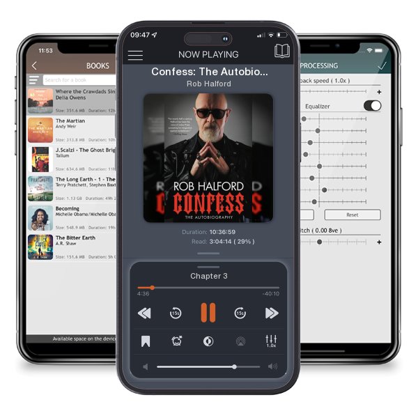 Download fo free audiobook Confess: The Autobiography by Rob Halford and listen anywhere on your iOS devices in the ListenBook app.