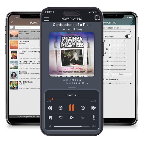 Download fo free audiobook Confessions of a Piano Player by Laurie Holloway and listen anywhere on your iOS devices in the ListenBook app.
