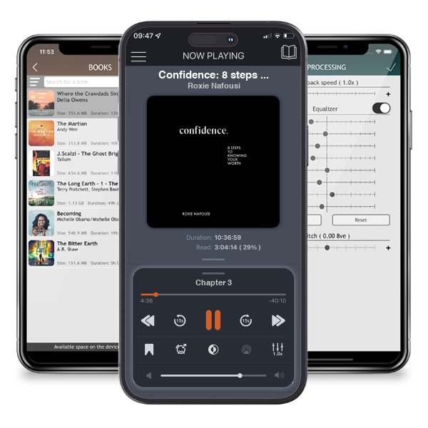 Download fo free audiobook Confidence: 8 steps to knowing your worth by Roxie Nafousi and listen anywhere on your iOS devices in the ListenBook app.