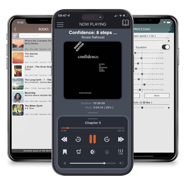 Download fo free audiobook Confidence: 8 steps to knowing your worth: Signed Edition by Roxie Nafousi and listen anywhere on your iOS devices in the ListenBook app.