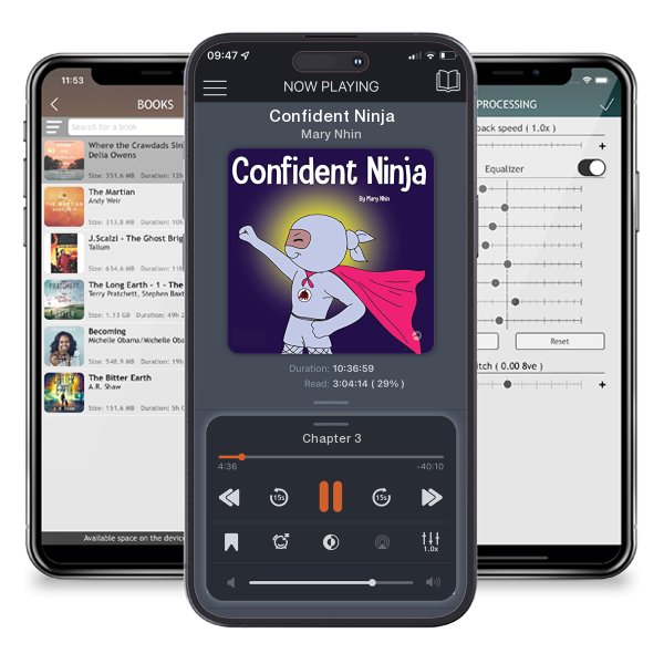 Download fo free audiobook Confident Ninja by Mary Nhin and listen anywhere on your iOS devices in the ListenBook app.