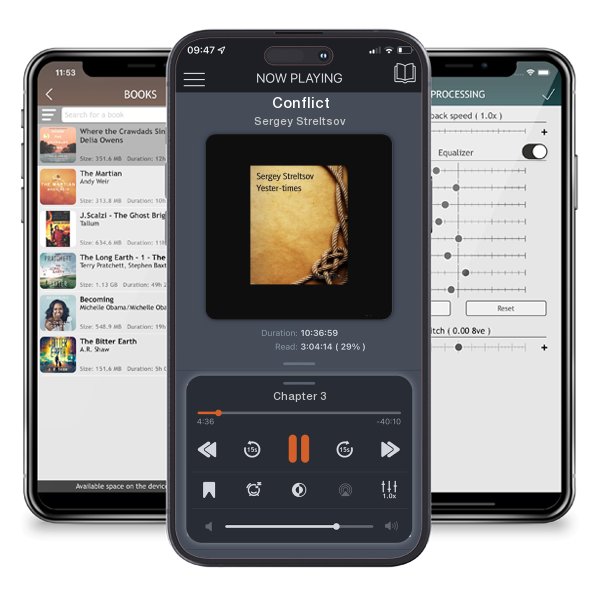 Download fo free audiobook Conflict by Sergey Streltsov and listen anywhere on your iOS devices in the ListenBook app.