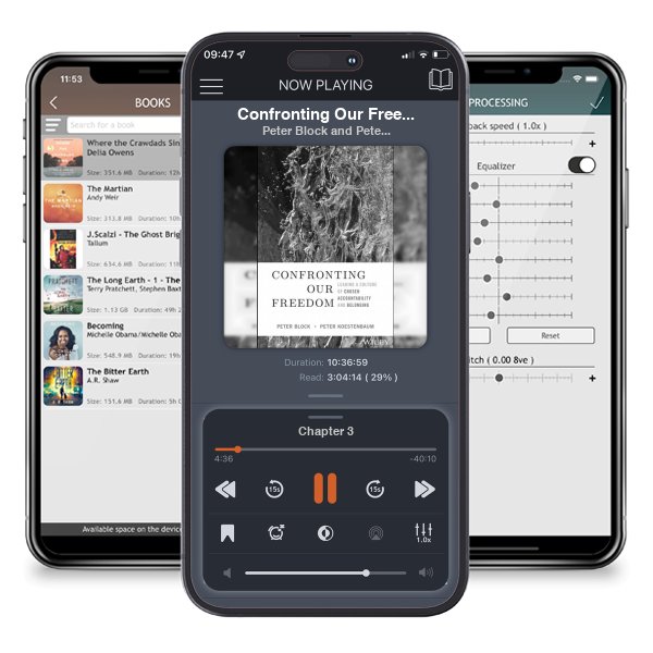 Download fo free audiobook Confronting Our Freedom: Leading a Culture of Chosen... by Peter Block and Peter Koestenbaum and listen anywhere on your iOS devices in the ListenBook app.