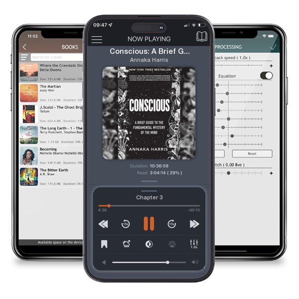 Download fo free audiobook Conscious: A Brief Guide to the Fundamental Mystery of the Mind by Annaka Harris and listen anywhere on your iOS devices in the ListenBook app.