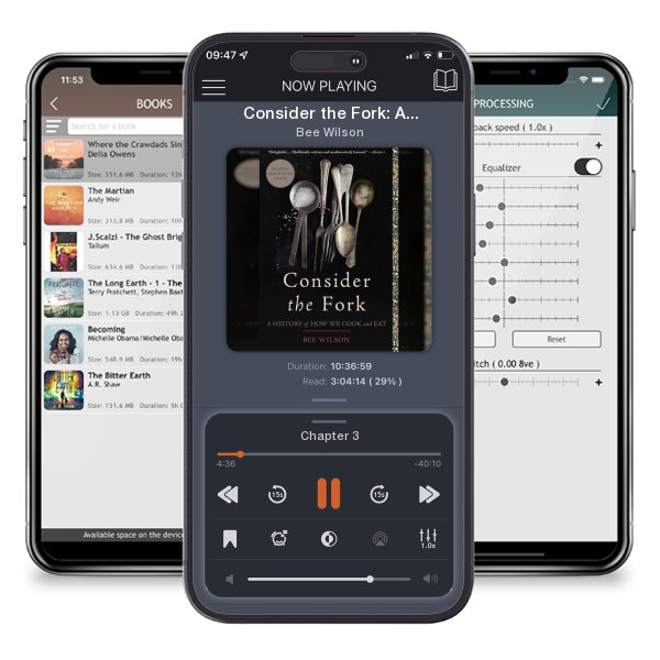 Download fo free audiobook Consider the Fork: A History of How We Cook and Eat by Bee Wilson and listen anywhere on your iOS devices in the ListenBook app.
