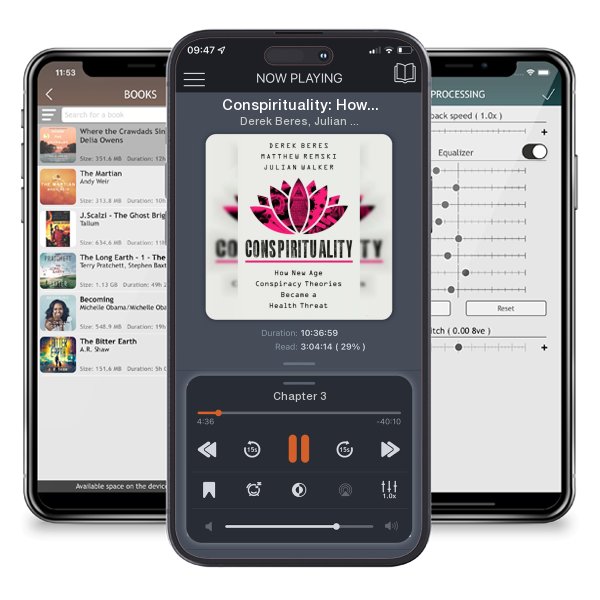 Download fo free audiobook Conspirituality: How New Age Conspiracy Theories Became a... by Derek Beres, Julian Walker, et al. and listen anywhere on your iOS devices in the ListenBook app.