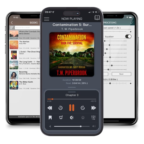 Download fo free audiobook Contamination 5: Survival by T. W. Piperbrook and listen anywhere on your iOS devices in the ListenBook app.