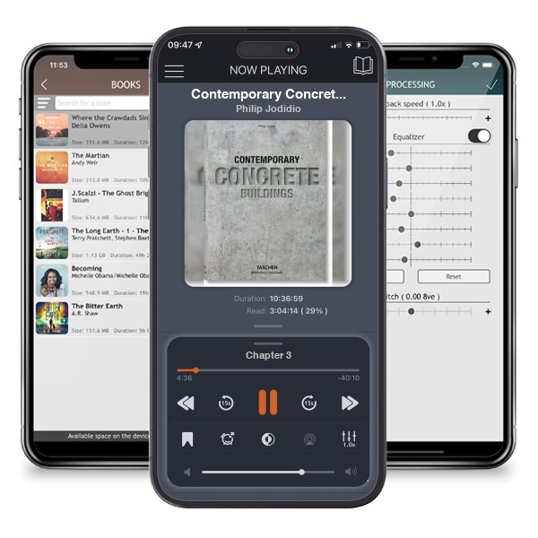 Download fo free audiobook Contemporary Concrete Buildings by Philip Jodidio and listen anywhere on your iOS devices in the ListenBook app.