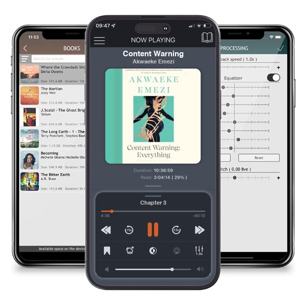 Download fo free audiobook Content Warning by Akwaeke Emezi and listen anywhere on your iOS devices in the ListenBook app.