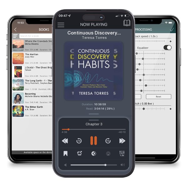 Download fo free audiobook Continuous Discovery Habits: Discover Products that Create... by Teresa Torres and listen anywhere on your iOS devices in the ListenBook app.