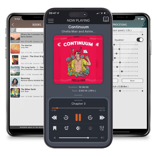 Download fo free audiobook Continuum by Chella Man and Ashley Lukashevsky and listen anywhere on your iOS devices in the ListenBook app.