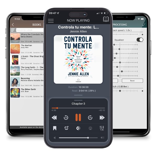 Descargar audiolibro gratis Controla tu mente: Libérate de los pensamientos tóxicos que te limitan / Get Out of Your Head: Stopping the Spiral of Toxic Thoughts by Jennie Allen y escuchar en cualquier lugar en sus dispositivos iOS en la aplicación ListenBook.