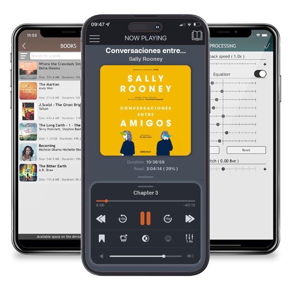 Descargar audiolibro gratis Conversaciones entre amigos / Conversations with Friends by Sally Rooney y escuchar en cualquier lugar en sus dispositivos iOS en la aplicación ListenBook.