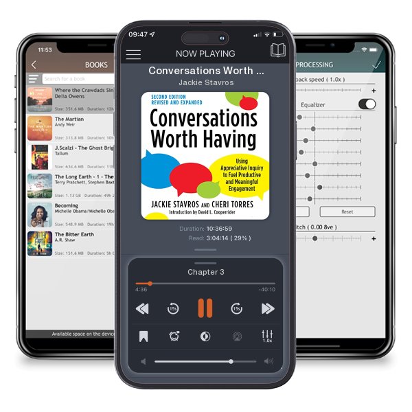 Download fo free audiobook Conversations Worth Having, Second Edition by Jackie Stavros and listen anywhere on your iOS devices in the ListenBook app.
