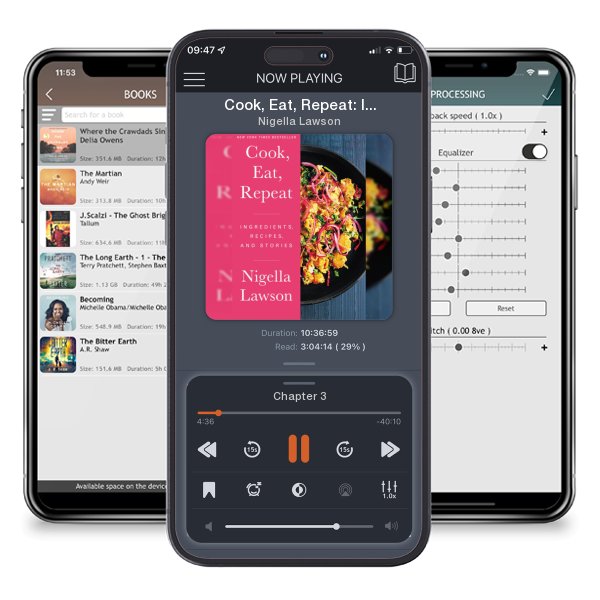 Download fo free audiobook Cook, Eat, Repeat: Ingredients, Recipes, and Stories by Nigella Lawson and listen anywhere on your iOS devices in the ListenBook app.