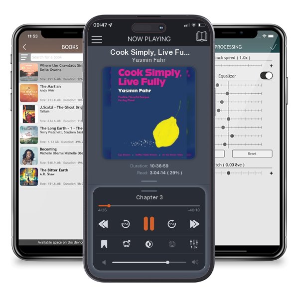 Download fo free audiobook Cook Simply, Live Fully: Flexible, Flavorful Recipes for Any... by Yasmin Fahr and listen anywhere on your iOS devices in the ListenBook app.