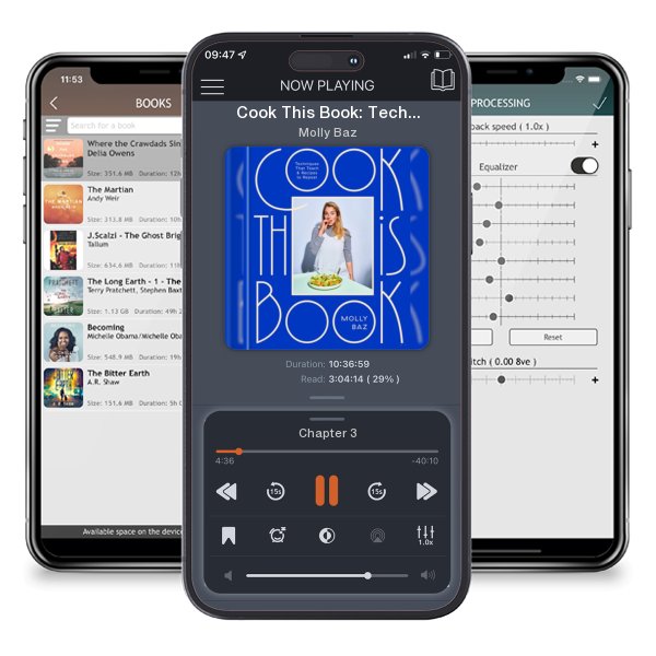 Download fo free audiobook Cook This Book: Techniques That Teach and Recipes to Repeat:... by Molly Baz and listen anywhere on your iOS devices in the ListenBook app.