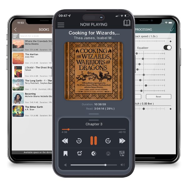 Download fo free audiobook Cooking for Wizards, Warriors and Dragons: 125 Unofficial... by Thea James, Isabel Minunni, et al. and listen anywhere on your iOS devices in the ListenBook app.