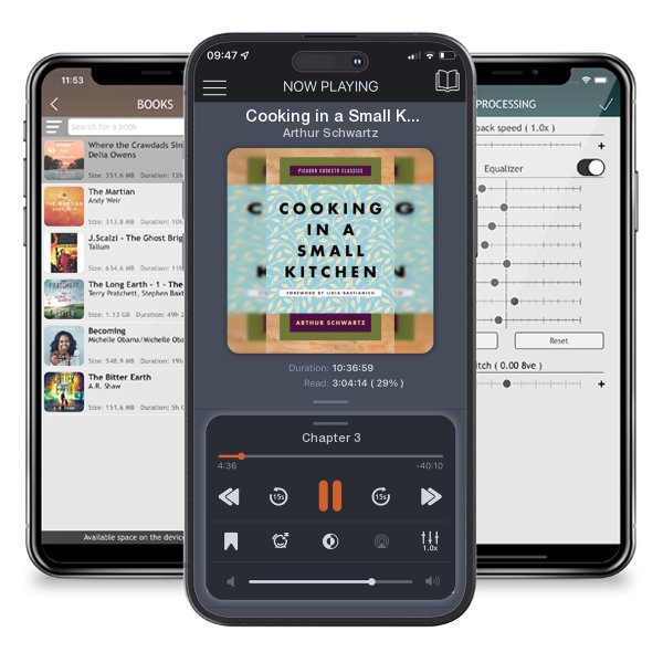 Download fo free audiobook Cooking in a Small Kitchen (Picador Cookstr Classics) by Arthur Schwartz and listen anywhere on your iOS devices in the ListenBook app.