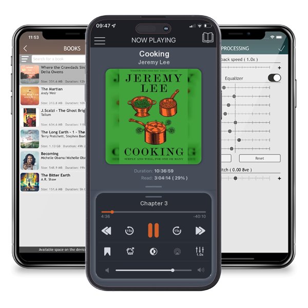 Download fo free audiobook Cooking by Jeremy Lee and listen anywhere on your iOS devices in the ListenBook app.