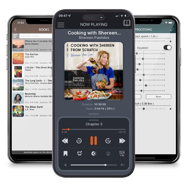 Download fo free audiobook Cooking with Shereen from Scratch: Because You Can! by Shereen Pavlides and listen anywhere on your iOS devices in the ListenBook app.