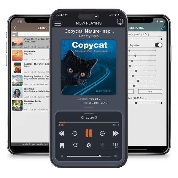 Download fo free audiobook Copycat: Nature-Inspired Design Around the World by Christy Hale and listen anywhere on your iOS devices in the ListenBook app.