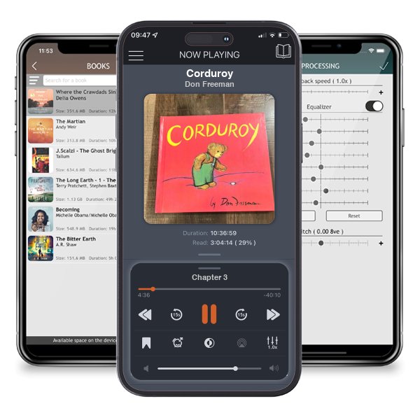 Download fo free audiobook Corduroy by Don Freeman and listen anywhere on your iOS devices in the ListenBook app.