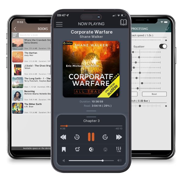 Download fo free audiobook Corporate Warfare by Shane Walker and listen anywhere on your iOS devices in the ListenBook app.