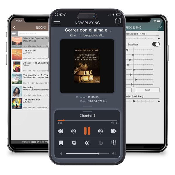 Download fo free audiobook Correr con el alma es posible: Testimonio de un maratonista by Clarín (Leopoldo Alas) and listen anywhere on your iOS devices in the ListenBook app.