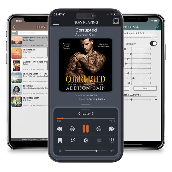 Download fo free audiobook Corrupted by Addison Cain and listen anywhere on your iOS devices in the ListenBook app.