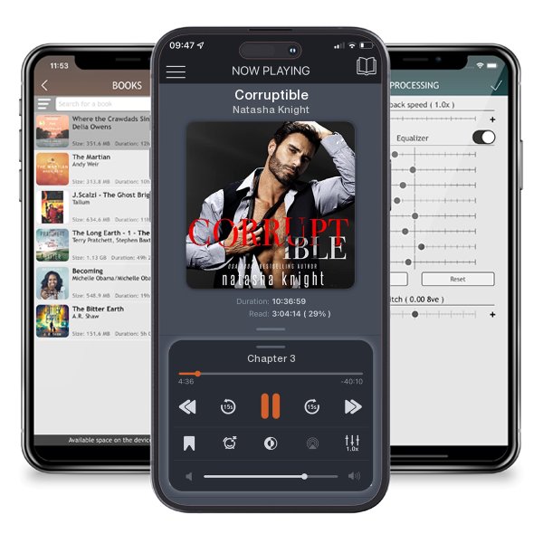 Download fo free audiobook Corruptible by Natasha Knight and listen anywhere on your iOS devices in the ListenBook app.