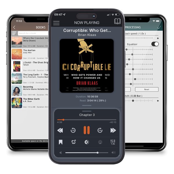 Download fo free audiobook Corruptible: Who Gets Power and How It Changes Us by Brian Klaas and listen anywhere on your iOS devices in the ListenBook app.